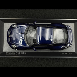Porsche 911 GT3 Typ 992 2021 Enzianblau Metallic 1/43 Minichamps 410069208