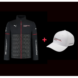 Duo Porsche Jacke Motorsport 6 + Porsche Kappe Motorsport 3
