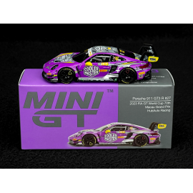 Porsche 911 GT3 R Type 992 n°27 Macau GP 2023 1:64 Mini GT MGT00793-L