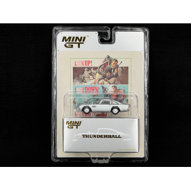 James Bond Aston Martin DB5 Thunderball 1965 1:64 Mini GT MGT00901-007E