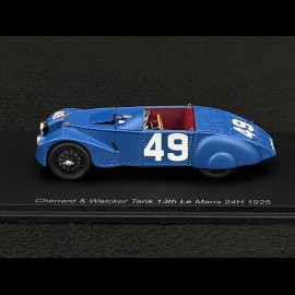 Chenard & Walcker Z1 n°49 24H Le Mans 1925 Sénéchal / Loqueheux 1:43 Spark S8103