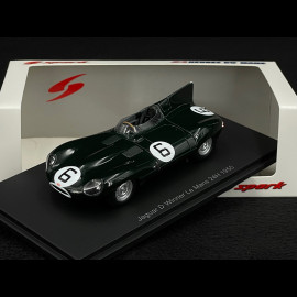 Jaguar D-Type n°6 Winner 24H Le Mans 1955 Hawthorn / Bueb 1:43 Spark 43LM55
