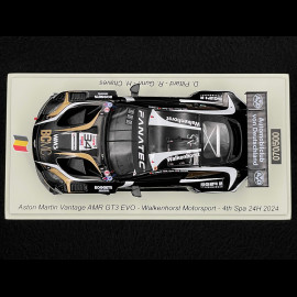 Aston Martin Vantage AMR GT3 Evo n°34 24H Spa 2024 1:43 Spark SB781