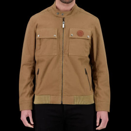 Gulf Jacke Motor Canvas Baumwolle Braun – GU251KS558-580