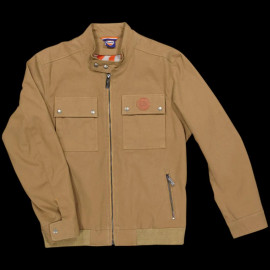Gulf Jacke Motor Canvas Baumwolle Braun – GU251KS558-580