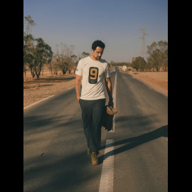 Gulf T-Shirt Big 9 Ecru – GU251TSM06-003