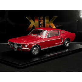 Ford Mustang GT Fastback Coupé 1968 Rot 1:18 KK Scale KKDC181392
