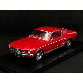 Ford Mustang GT Fastback Coupe 1968 Red 1:18 KK Scale KKDC181392