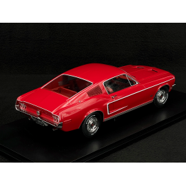 Ford Mustang GT Fastback Coupé 1968 Rot 1:18 KK Scale KKDC181392