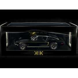 Ford Mustang GT Fastback Coupe 1968 Black 1:18 KK Scale KKDC181393