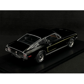 Ford Mustang GT Fastback Coupe 1968 Black 1:18 KK Scale KKDC181393