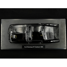 Ford Mustang GT Fastback Coupe 1968 Black 1:18 KK Scale KKDC181393