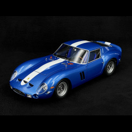 Ferrari 250 GTO 1962 Blau Metallic / Weiß 1:12 KK Scale KKDC120122BW