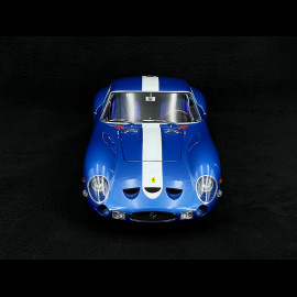 Ferrari 250 GTO 1962 Blau Metallic / Weiß 1:12 KK Scale KKDC120122BW