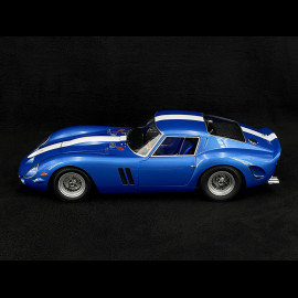Ferrari 250 GTO 1962 Blau Metallic / Weiß 1:12 KK Scale KKDC120122BW