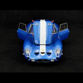 Ferrari 250 GTO 1962 Blau Metallic / Weiß 1:12 KK Scale KKDC120122BW