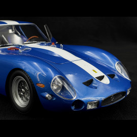 Ferrari 250 GTO 1962 Blau Metallic / Weiß 1:12 KK Scale KKDC120122BW