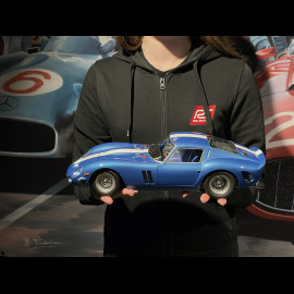 Ferrari 250 GTO 1962 Metallic Blue / White 1:12 KK Scale KKDC120122BW