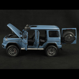 Mercedes-AMG G63 4x4 2024 Vintage-Blau 1/18 NZG 107500021 1075/0021