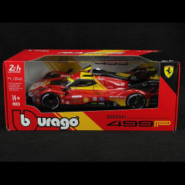 Ferrari 499P n° 50 Sieger 24h le Mans 2024 1/24 Bburago 26312