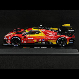 Ferrari 499P n° 50 Sieger 24h le Mans 2024 1/24 Bburago 26312