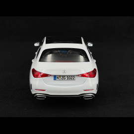 Mercedes-Benz C-Class W206 2022 Opalith White Bright 1/18 NZG 102200041 1022/41