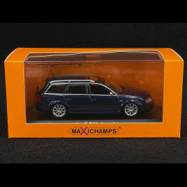 Audi RS6 Avant 2002 Blaumetallic 1/43 Minichamps 940011710