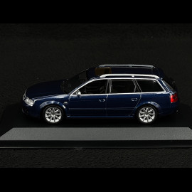 Audi RS6 Avant 2002 Blue Metallic 1/43 Minichamps 940011710