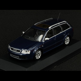 Audi RS6 Avant 2002 Blaumetallic 1/43 Minichamps 940011710