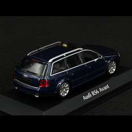 Audi RS6 Avant 2002 Blaumetallic 1/43 Minichamps 940011710