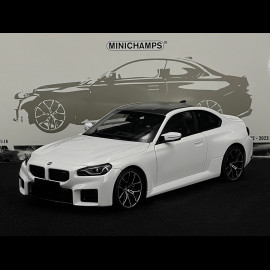 BMW M2 2023 White 1/18 Minichamps 110023122