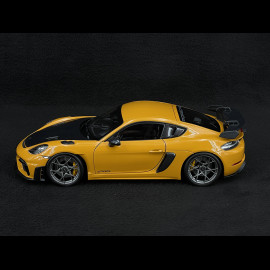 Porsche 718 Cayman GT4 RS 2023 Weissach Package Bahama Yellow 1:18 Norev 187252