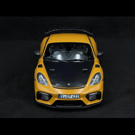 Porsche 718 Cayman GT4 RS 2023 Weissach Package Bahama Yellow 1:18 Norev 187252