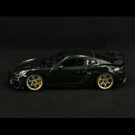 Porsche 718 Cayman GT4 RS 2023 Weissach Package Brewster Green 1:18 Norev 187250