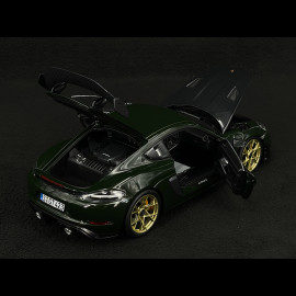 Porsche 718 Cayman GT4 RS 2023 Weissach Package Brewster Green 1:18 Norev 187250