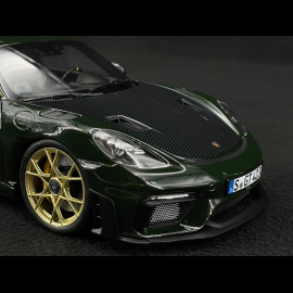 Porsche 718 Cayman GT4 RS 2023 Weissach Package Brewster Green 1:18 Norev 187250