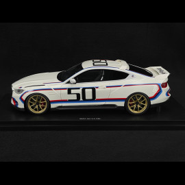 BMW M4 3.0 CSL G82 2023 Brilliant White 1:18 TopSpeed TS0495