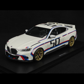 BMW M4 3.0 CSL G82 2023 Brilliant White 1:18 TopSpeed TS0495