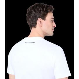 Porsche T-Shirt 911 Spirit 70 Heritage Pascha Weiß / Olive Neo WAP5153RS70 - unisex