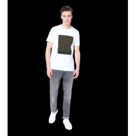 Porsche T-Shirt 911 Spirit 70 Heritage Pascha Weiß / Olive Neo WAP5153RS70 - unisex