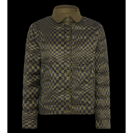 Porsche Jacke 911 Spirit 70 Heritage Pascha Wendejacke und abnehmbaren Olive Neo WAP5120RS70 - damen