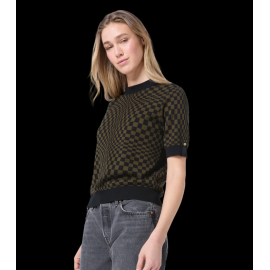 Porsche Polo-Shirt 911 Spirit 70 Heritage Pascha Olive Neo WAP513RS70 - damen