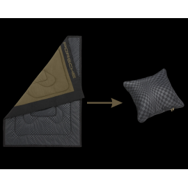Porsche Multifunction Blanket 911 Spirit 70 Heritage 2 in 1 Pascha Black / Olive Neo WAP5100020RS70