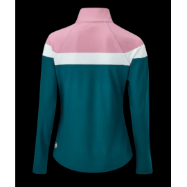 Mercedes-Benz Jumper Low Cost Half zip Puma Colorblock Blue / Pink B66450638 - women