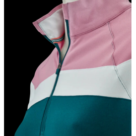 Mercedes-Benz Jumper Low Cost Half zip Puma Colorblock Blue / Pink B66450638 - women