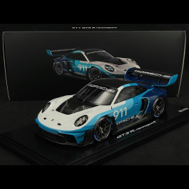 Porsche 911 GT3 R Rennsport Typ 992 Speed Icon Design 2024 Blau 1/18 Spark WAP0215030SGTR