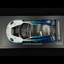 Porsche 911 GT3 R Rennsport Type 992 Speed Icon Design 2024 Blue 1/18 Spark WAP0215030SGTR