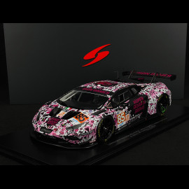 Lamborghini Huracan GT3 EVO2 n° 85 Iron Dames 5. 24h Le Mans 2024 1/18 Spark 18S660