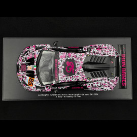 Lamborghini Huracan GT3 EVO2 n° 85 Iron Dames 5. 24h Le Mans 2024 1/18 Spark 18S660