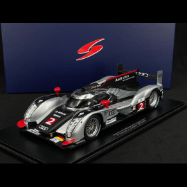 Audi R18 TDI n°2 Winner 24h Le Mans 2011 Lotterer Fässler Tréluyer 1/18 Spark 18LM11